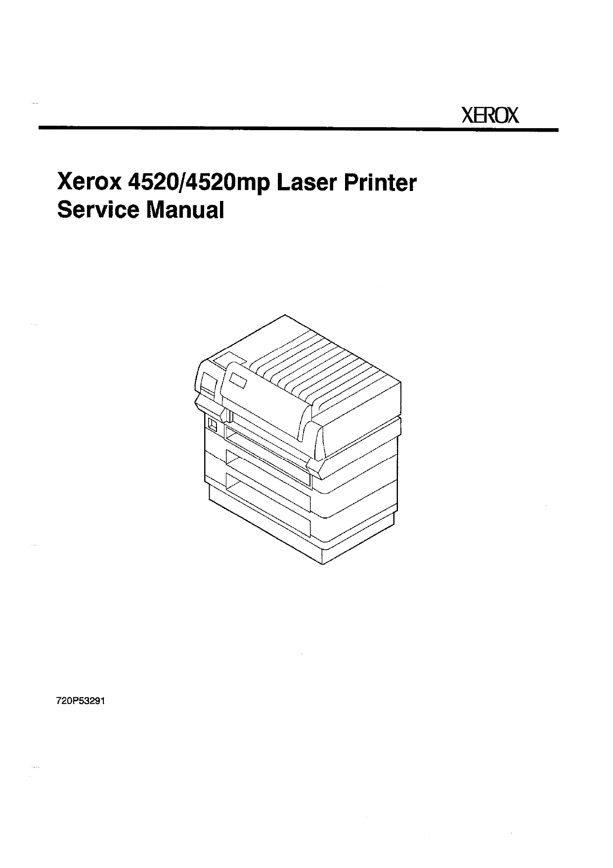 Xerox Printer 4520 4520mp Parts List and Service Manual-1